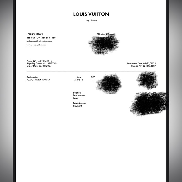 Louis Vuitton Cosmetic Pouch - Picture 5 of 5